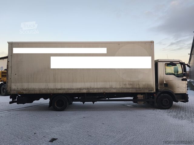Caja cerrada MAN TGL 12.250 Koffer 3-Sitzer Euro 6 4x2 AHK LBW (48)