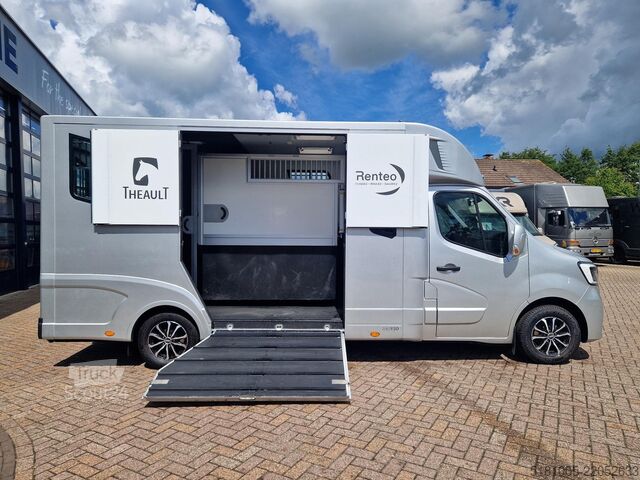 Trasporto di cavalli Renault Master Theault S5L paardenwagen Pro-Safety heng...