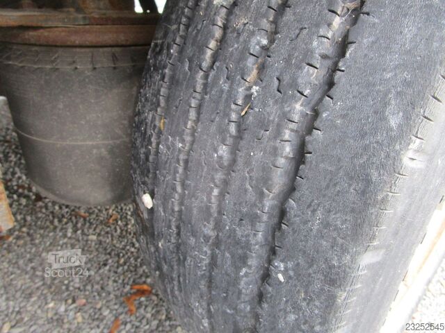 Rimorchio aperto con telone  M&V Tandem *Luftgef.+Durchladesystem+6,20m*