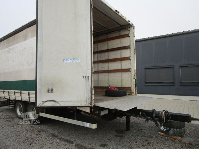 Rimorchio aperto con telone  M&V Tandem *Luftgef.+Durchladesystem+6,20m*