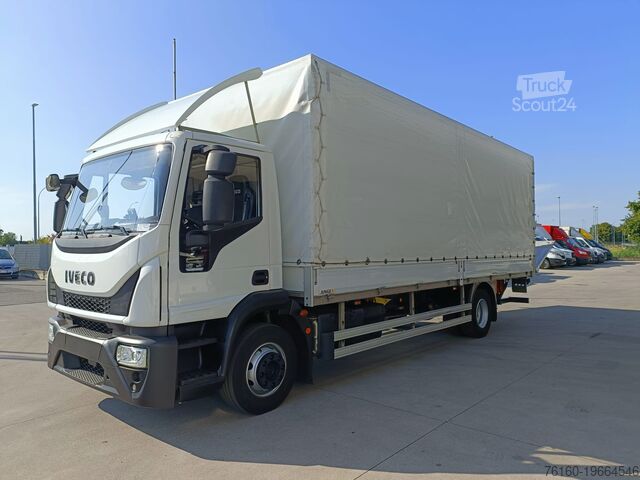 Huifopbouw met zeilen - zijwand Iveco eurocargo 140e28