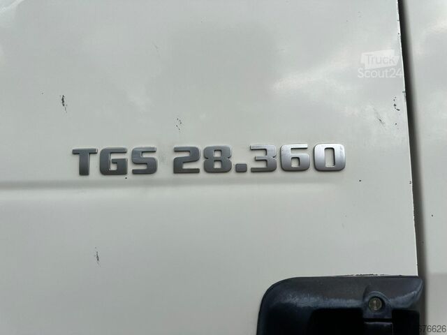 Containertransport (haakarmsysteem) MAN TGS 28.360 6x2 HOOKLIFT 21T HIAB MULTILIFT XR21...