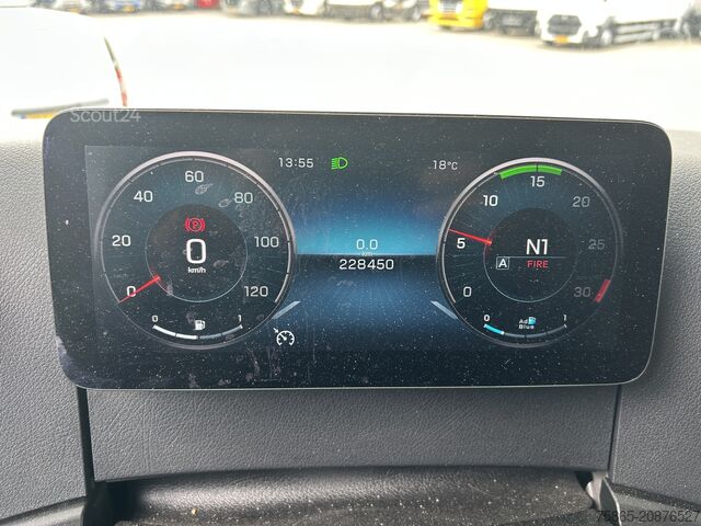 Transporte refrigerado/congelado Mercedes-Benz Actros 2124 / Carrier Supra 850 -30 gr / Koeler...