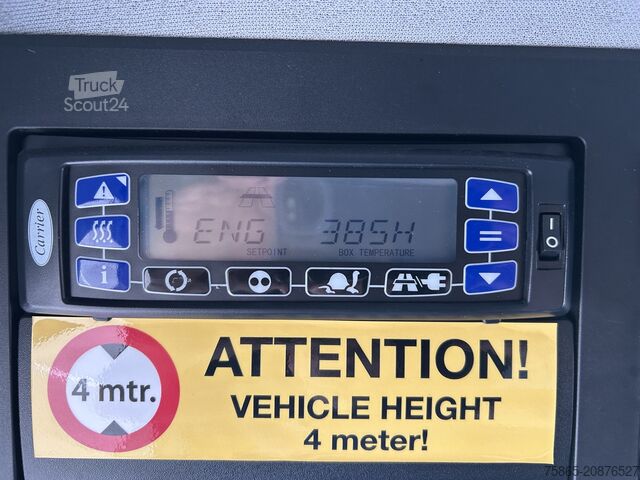 Transporte refrigerado/congelado Mercedes-Benz Actros 2124 / Carrier Supra 850 -30 gr / Koeler...