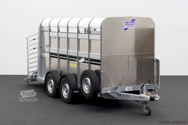причіп для перевезення худоби Ifor Williams TA5 HD | 12x6 | DOPPELSTOCK 372X156X183CM VIEHANHÄNGER | 2X LÜFTUNG