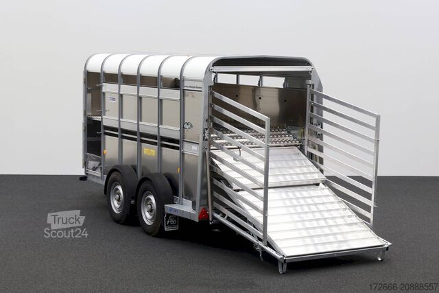 причіп для перевезення худоби Ifor Williams TA5 HD | 12x6 | DOPPELSTOCK 372X156X183CM VIEHANHÄNGER | 2X LÜFTUNG