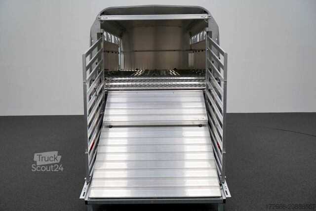 причіп для перевезення худоби Ifor Williams TA5 HD | 12x6 | DOPPELSTOCK 372X156X183CM VIEHANHÄNGER | 2X LÜFTUNG