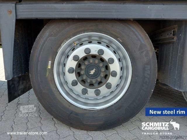 Auflieger mit Pritsche & Plane Schmitz Cargobull Curtainsider Mega