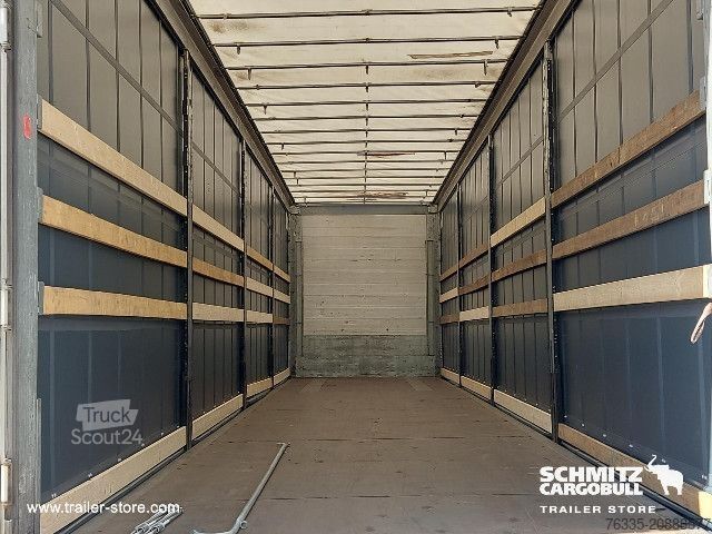 Auflieger mit Pritsche & Plane Schmitz Cargobull Curtainsider Mega