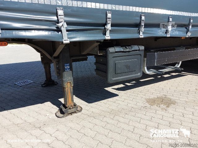 Auflieger mit Pritsche & Plane Schmitz Cargobull Curtainsider Mega