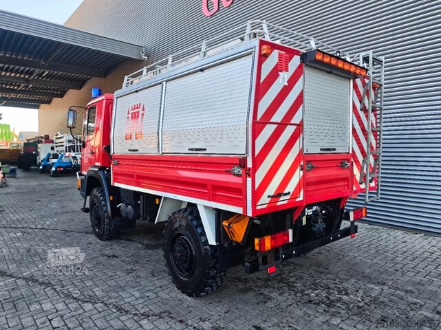 Camión de bomberos MAN 8.153 4x4 Rotzler Winch!