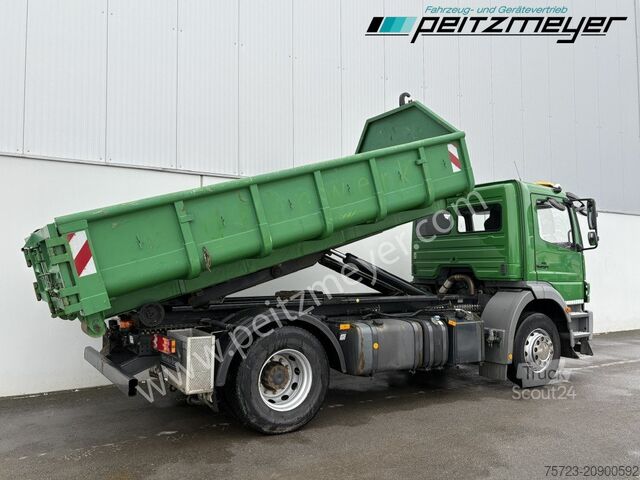 Φορτηγό γερανός roll-off Mercedes-Benz Axor 1829 L Abrollkipper