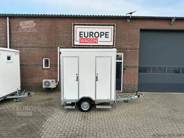 Bathroom container EASYWAGON 1+1 toiletwagen nieuw ACTIEPRIJS