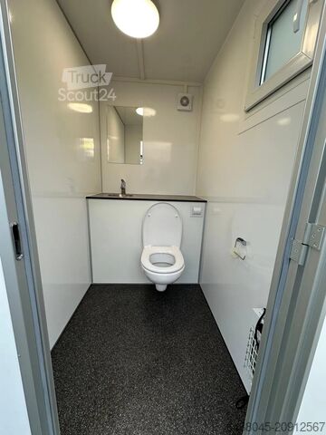 Bathroom container EASYWAGON 1+1 toiletwagen nieuw ACTIEPRIJS