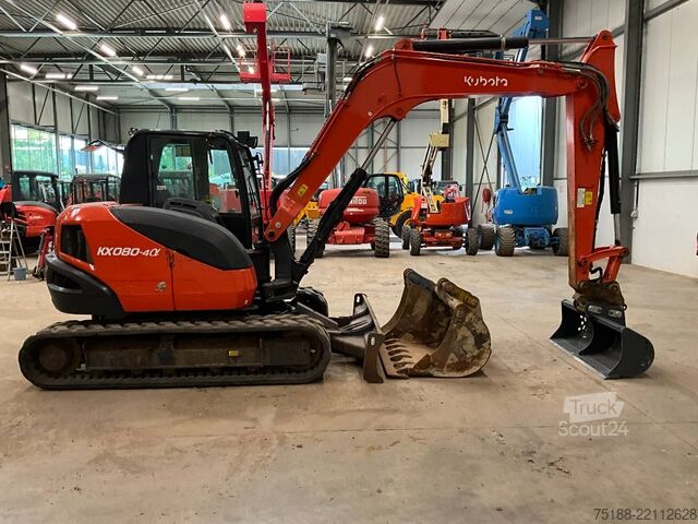Εκσκαφέας Midi Kubota KX 080-4 A