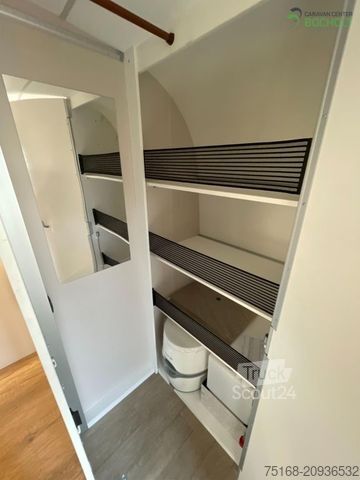 Lakókocsi HOBBY Beachy 420 Modell 2025 / 1200kg Achse