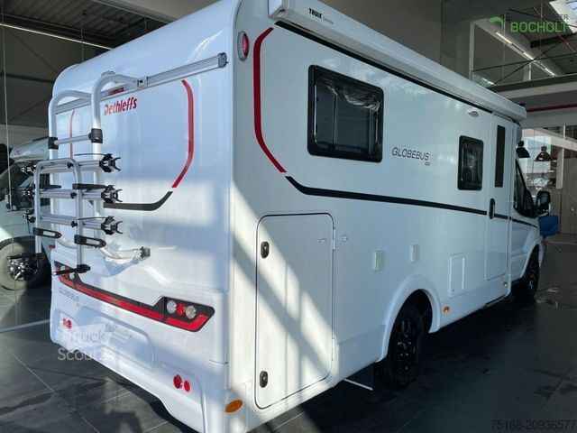 Ημιενσωματωμένο αυτοκινούμενο τροχόσπιτο DETHLEFFS Globebus Go T 45 Heckträger / Markise / Bettausz