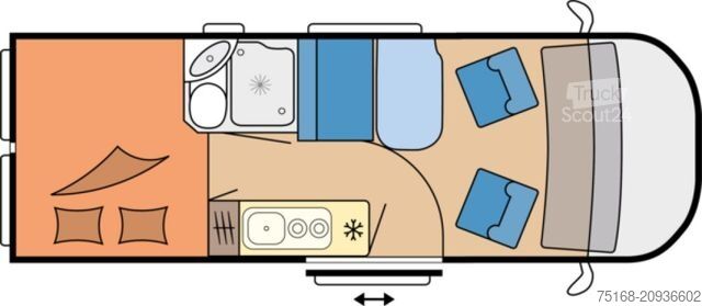 Lakóautó HOBBY Vantana De Luxe K60 FT Abverkauf Vorjahresmodell