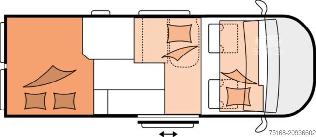 Lakóautó HOBBY Vantana De Luxe K60 FT Abverkauf Vorjahresmodell
