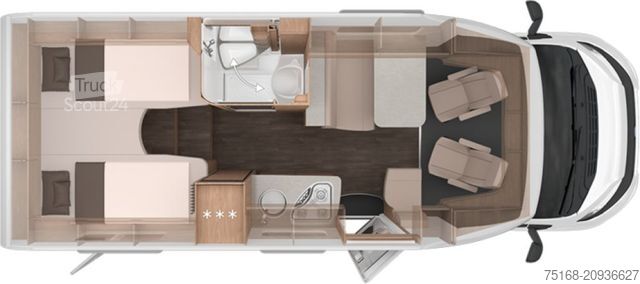 Camping-car semi-intégré KNAUS L!VE TI 650 MEG Platinum Selection Ehemaliger Mi