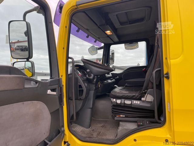 Евакуатор MAN TGM 15.240 4X2 BL Schiebeplateau,Hubbrille, Kran