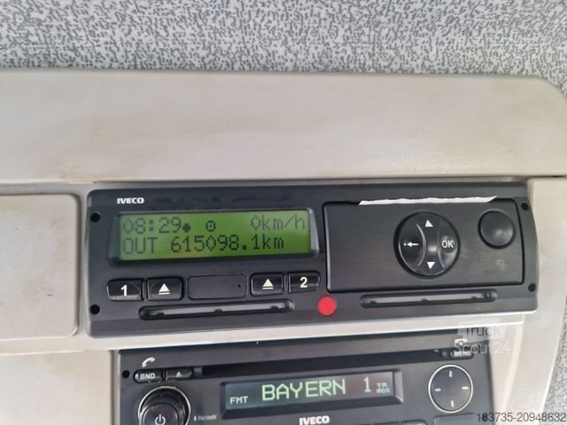 Curtain sider van IVECO Eurocargo 75 E 21 / LBW 1,5 t / AT-Motor