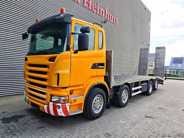 Bestelwagen autodrager Scania R420 8x2 Beko
