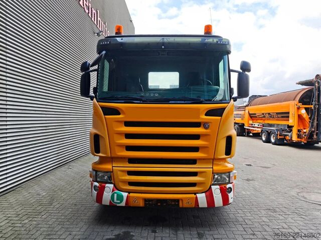 Bestelwagen autodrager Scania R420 8x2 Beko