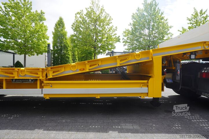 Plataforma baja AMC CASTERA S/R 38T semi-trailer / steering