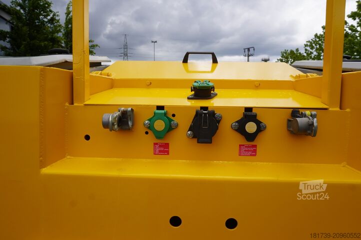 Plataforma baja AMC CASTERA S/R 38T semi-trailer / steering