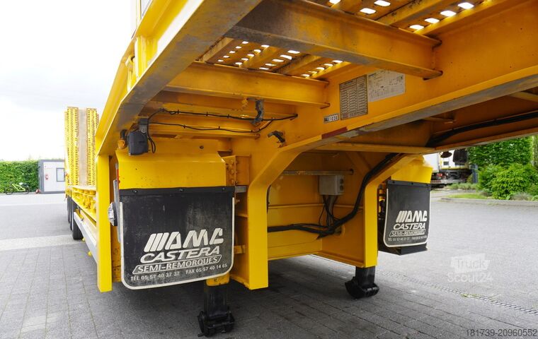 Plataforma baja AMC CASTERA S/R 38T semi-trailer / steering
