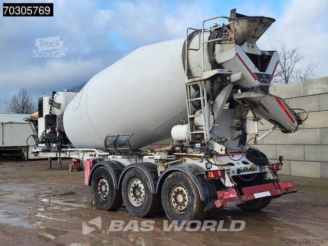 Blandare Zappmix 12m3 Lifting Axle Cement