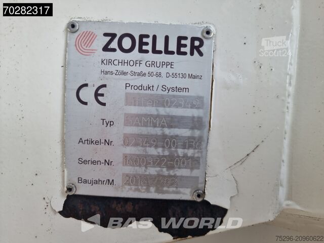 Véhicule de collecte des déchets Volvo FE 320 6X2 NL-Truck Haller MED XLI steering Axl...