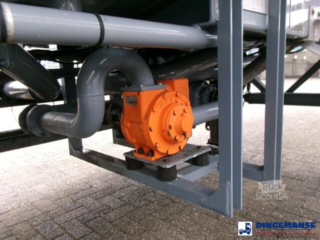 Réservoir L.A.G. Fuel tank alu 44.4 m3 / 6 comp + pump