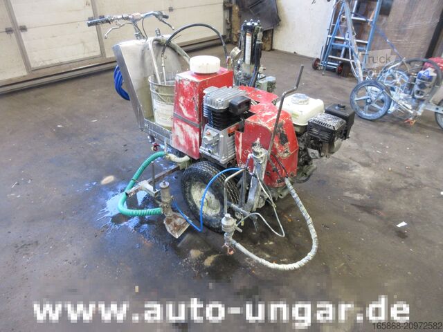 Straßenmarkierung Graco LineLazer Viscount I Airlesspumpe Marki