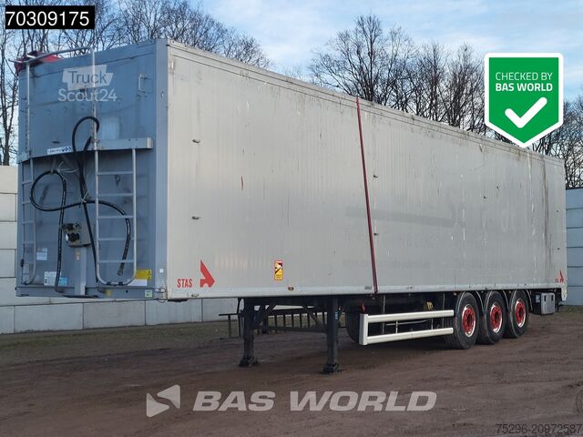 Mozgó padló STAS S300CX 92m3 Lifting Axle 10mm