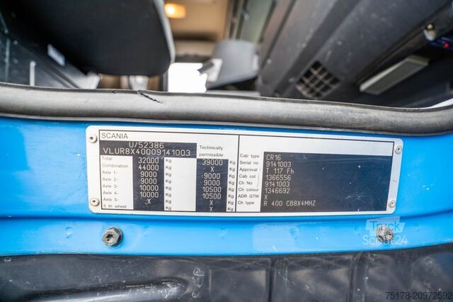 Kipper met kraan SCANIA R400 - EFFER 210-4S