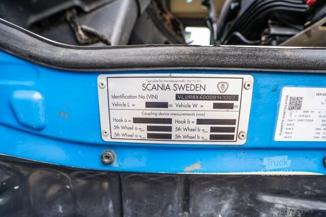 Kipper met kraan SCANIA R400 - EFFER 210-4S