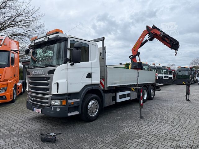 Gru montata su autocarro Scania G480 6X2*4 Palfinger 40002 bis 25 Meter
