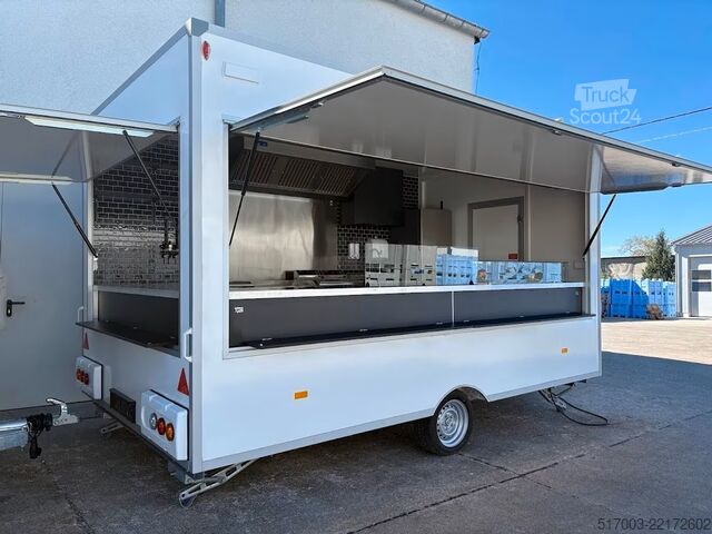 Myyntitraileri Verkaufsanhänger, Imbisswagen, Foodtruck, Finanzierung möglich