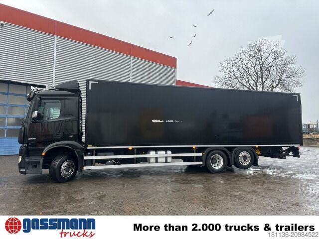 Sandučar kamion Mercedes-Benz Antos 2536 L 6x2, Lenk-/Liftachse, MBB LBW