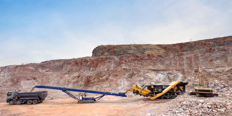 Drupinātājs FABO crusher 450-500 TPH Tracked Impact Crusher