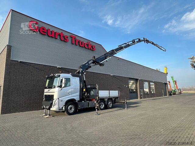 Camion-grue Volvo FH 520 6X2 TREKKER/TRACTOR/SZM MET FASSI F710RA...