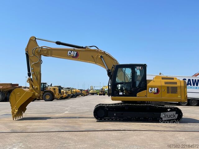 Rupsgraafmachine Caterpillar 324