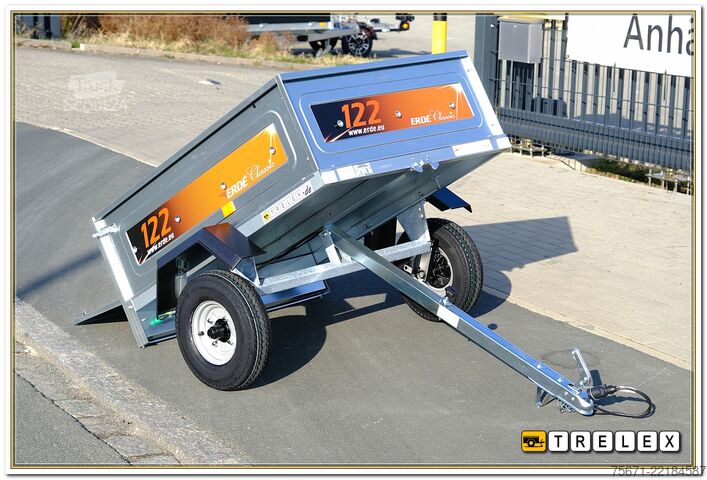 Automobilių priekaba ERDE Daxara 122  PKW/Quadanhänger superleicht