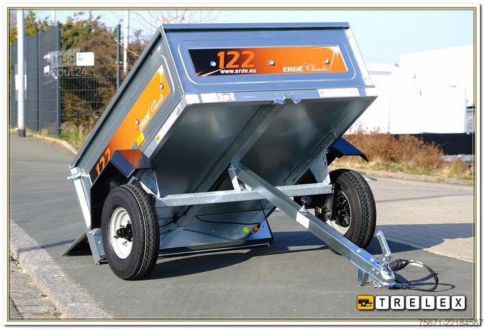 Automobilių priekaba ERDE Daxara 122  PKW/Quadanhänger superleicht