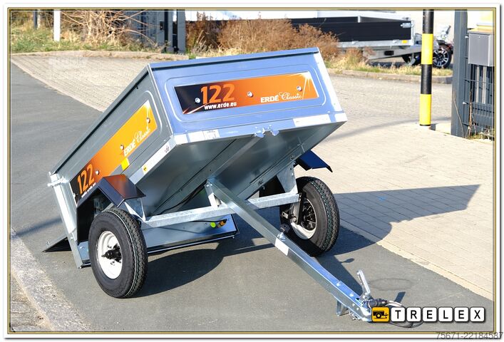 Automobilių priekaba ERDE Daxara 122  PKW/Quadanhänger superleicht