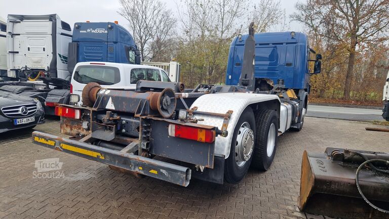 Camión volquete Scania P380 VDL Haken Lenk-Liftachse