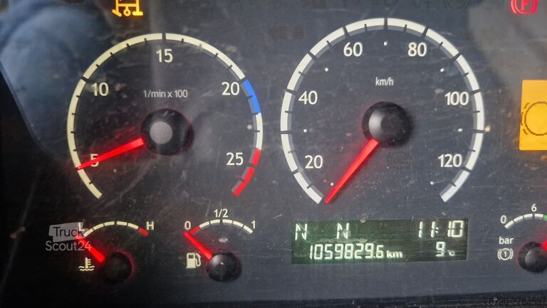 Camión volquete Scania P380 VDL Haken Lenk-Liftachse