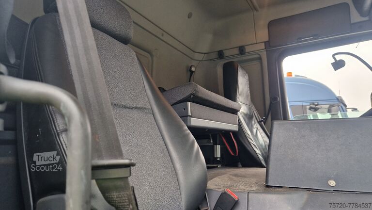 Camión volquete Scania P380 VDL Haken Lenk-Liftachse